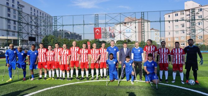 Pendik'te Engelliler Günü'ne Özel Maç: Ahmet Cin de Sahada!
