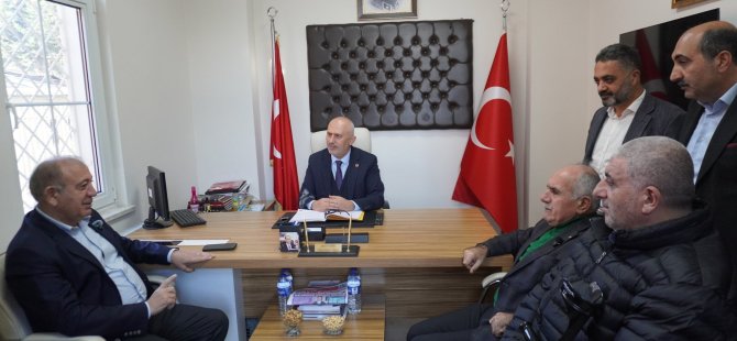 Gürsel Tekin'den Velibaba Muhtarlığı'na ziyaret
