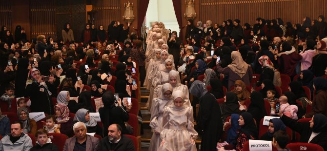 Hafız olmanın mutluluğunu yaşadılar!