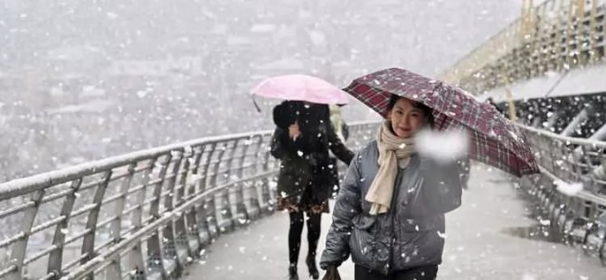 İstanbul'da kar yağışı başlıyor!