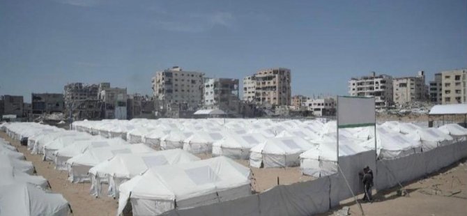 Pendik Belediyesi'nden Gazze'ye Çadır Kent!