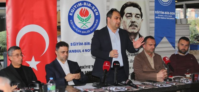 Eğitim Bir Sen'den geleneksel medya buluşması