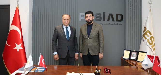 CHP İlçe Başkanı'ndan PESİAD'a ziyaret