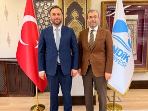 MHP İlçe Başkanından Ahmet Cin'e ziyaret