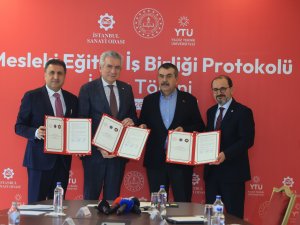 MEB, İSO ve YTÜ Arasında Mesleki Eğitimde Dev İş Birliği Protokolü