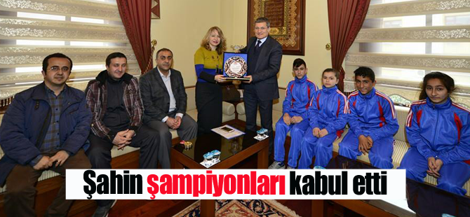 Fatma Gözen Orta Okulu'ndan Şahin'e ziyaret