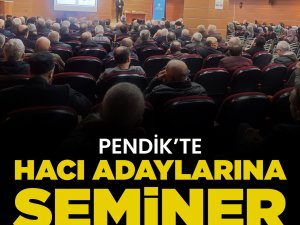 Pendik’te hac seminerleri devam ediyor