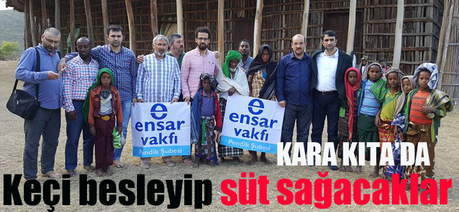 Pendik'ten Etiyopya'ya yardım eli