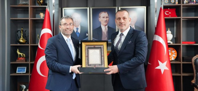 Ahmet Cin'den Muharrem Kır'a ziyaret