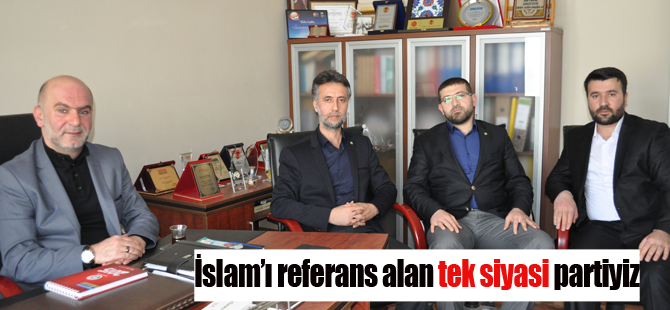 Kendimizi sistemin alternatifi olarak tanımlıyoruz