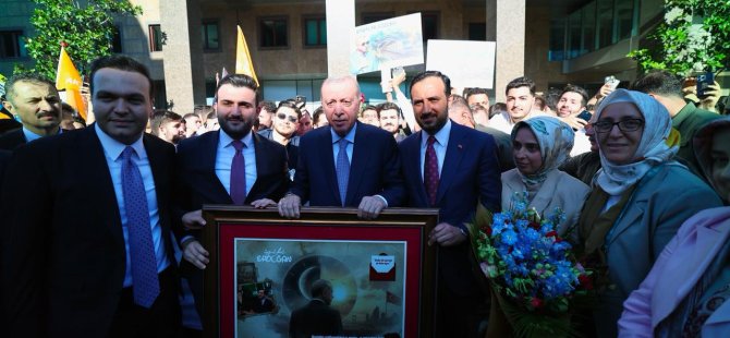 Gençlerden Başkan Erdoğan’a Babalar Günü sürprizi