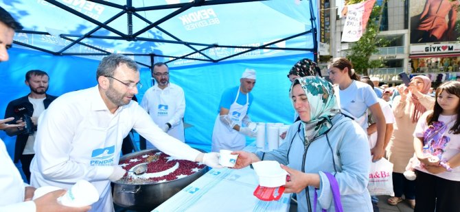 Pendik Belediyesi binlerce kişiye Aşure İkram Edecek