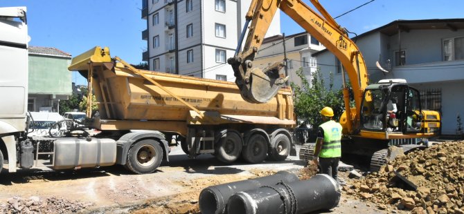 7 yılda 91 kilometre yağmur suyu kanalı kazandırıldı