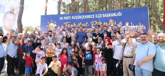 Abdullah Özdemir, beş ilçede teşkilat mensupları ve aileleriyle buluştu