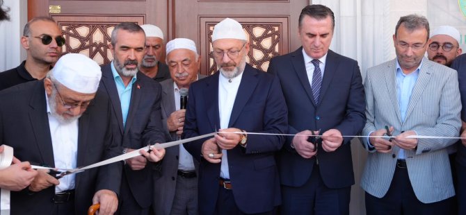 Hacı Hatun Öztürk Camii İbadete Açıldı