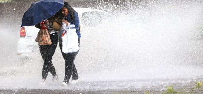 Meteoroloji'den şiddetli yağmur uyarısı!