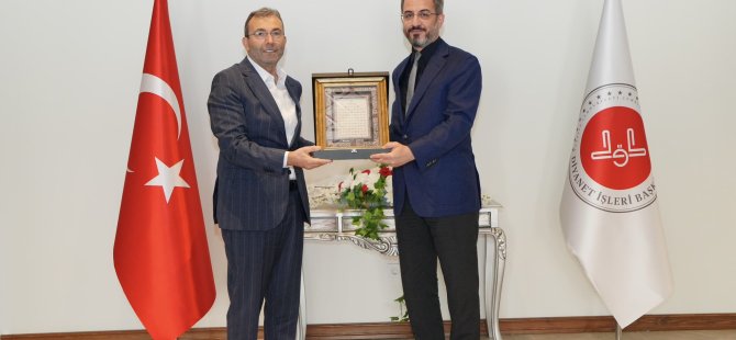 Ahmet Cin'den İstanbul Müftüsü'ne ziyaret