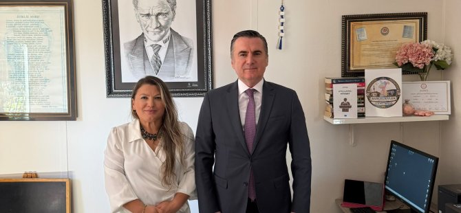 Kaymakam Yıldız'dan Bahçelievler Muhtarlığına ziyaret