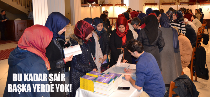 Böyle giderse bütün kent şair olacak