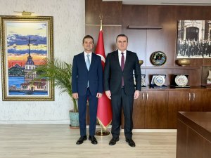 Emniyet Müdüründen Kaymakam Yıldız'a ziyaret