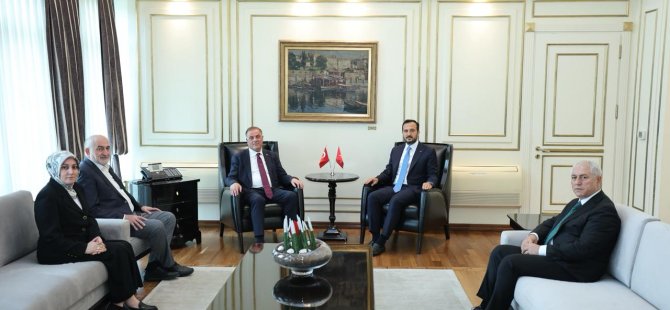Abdullah Özdemir’den Nuri Aslan’a Taziye Ziyareti