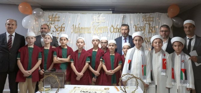 Pendik'te 6 Ayda Hafız Oldular