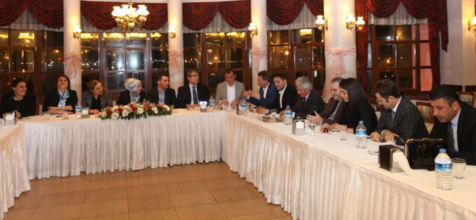 Milletvekili adayları Alim Erdimir'in misafiri oldu