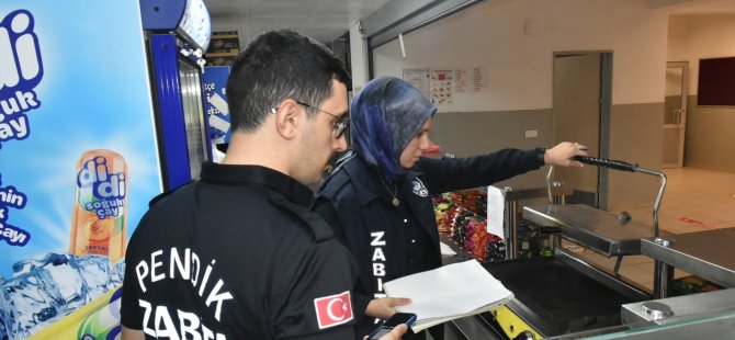 Zabıtadan Okul Kantinlerine Sıkı Denetim
