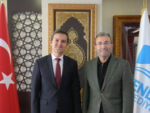Emniyet Müdürü'nden Ahmet Cin'e ziyaret