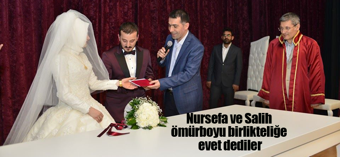 Nursefa ve Salih dünya evine girdiler