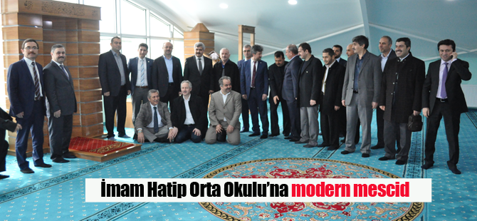Güzelyalı İmam Hatip Ortaokulu'na mescit