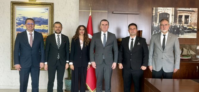 Türk Eğitim Sen'den Kaymakam Yıldız'a ziyaret