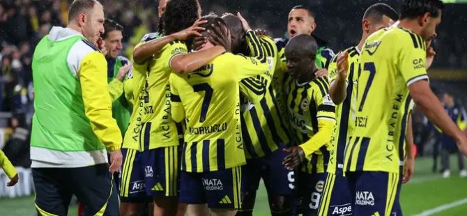 Fenerbahçe havlu attı: 1-2