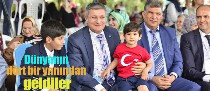 Her renkten çocuk festival için Pendik'te