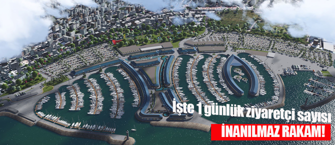 Bir günde 100 bin kişi ziyaret etti