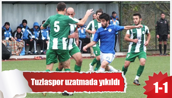 Tuzlaspor uzatmada yıkıldı