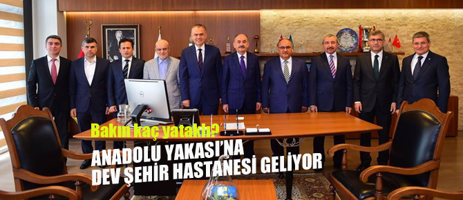Anadolu Yakası'nın sağlık yatırımlarını görüştüler