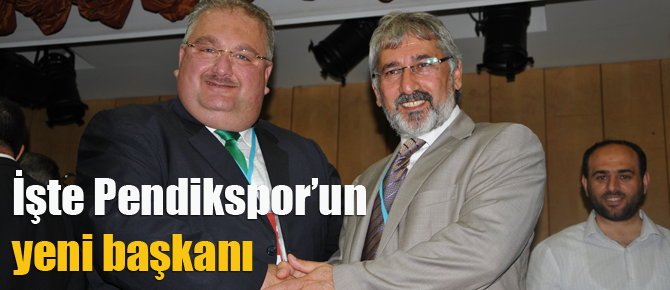 Pendikspor'da yeni başkan Şerafettin Taştan