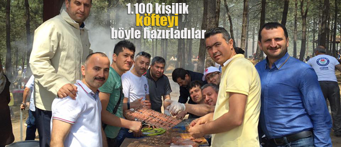 Bin ikiyüz öğretmen aynı anda piknik yaptı!