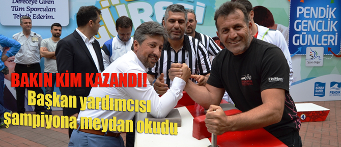 Bileğine güvenen sahneye çıktı!