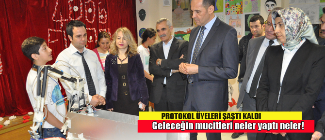 Fatma Gözen Eralp’ta TÜBİTAK 4006 Bilim Fuarı