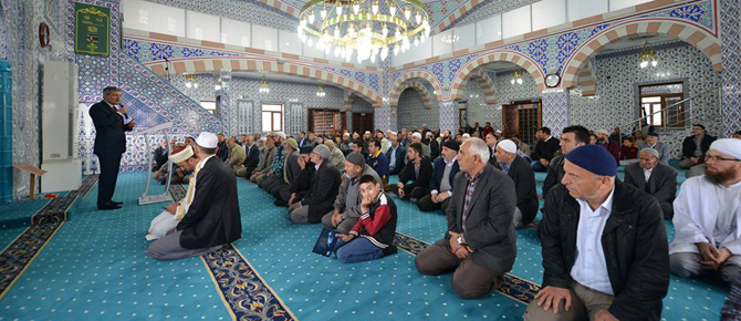 Velibaba'ya Fatih Sultan Mehmet Camii