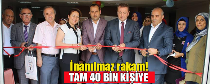 Bir yılda 40 bin kişiye eğitim