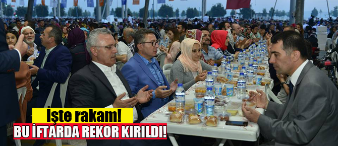 On binler AK Parti Vefa İftarında buluştu