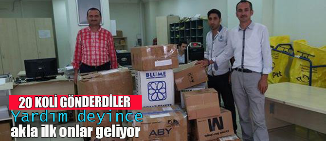 Doğu ve Güneydoğu'daki kardeşlerine bir dünya kitap gönderdiler