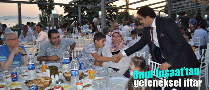 Onur İnşaat'ın geleneksel iftarına 700 kişi katıldı