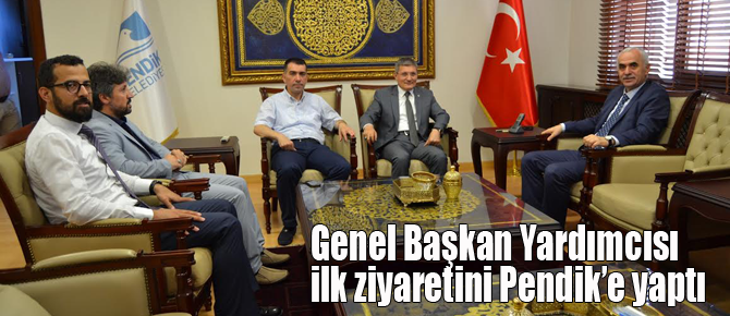 Genel Başkan Yardımcısı olarak ilk ziyaretini Pendik’e yaptı