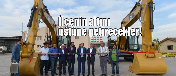 Hizmet filosuna 2 dev iş makinası daha