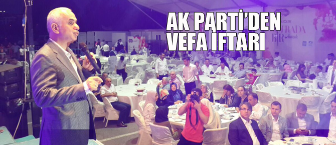 Pendik AK Parti'den vefa iftarı