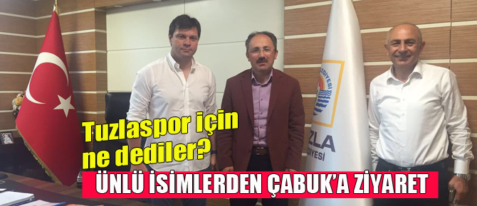 Sağlam ve Hurma'dan Ahmet Çabuk'a ziyaret